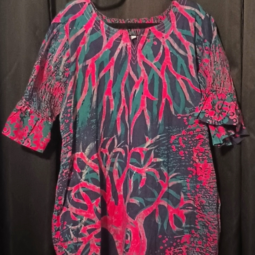 Ugandan traditional African dress 100% cotton